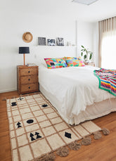 Tapete Lorena Canals + MOOUI - Quadriculado 1,20 x 1,60m